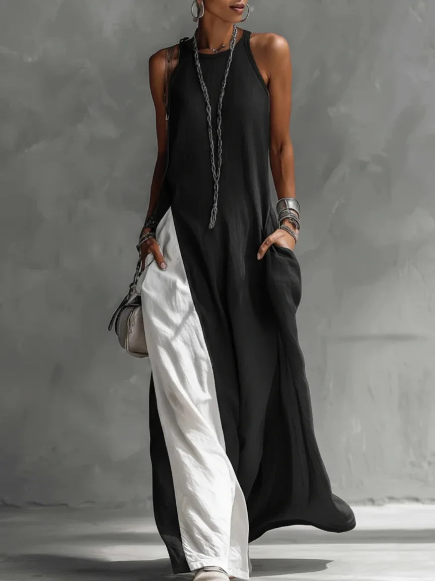 Loose Fit Pocket Jumpsuit