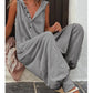 Hooded Side Pocket Jumpsuit