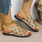 Printed Open Toe Sandals