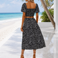 Puff sleeve skirt outfit