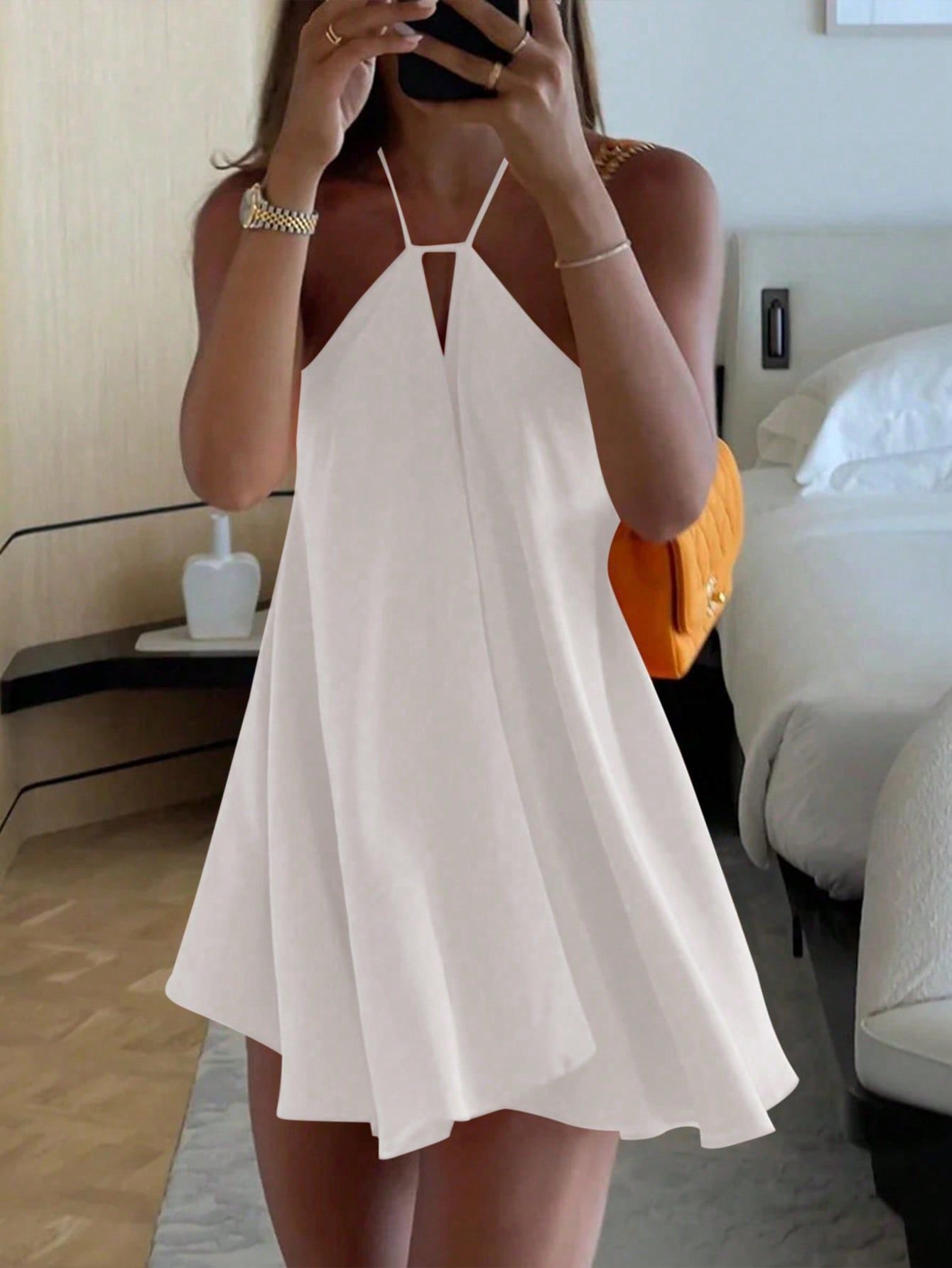 Flowy A-Line Mini Dress