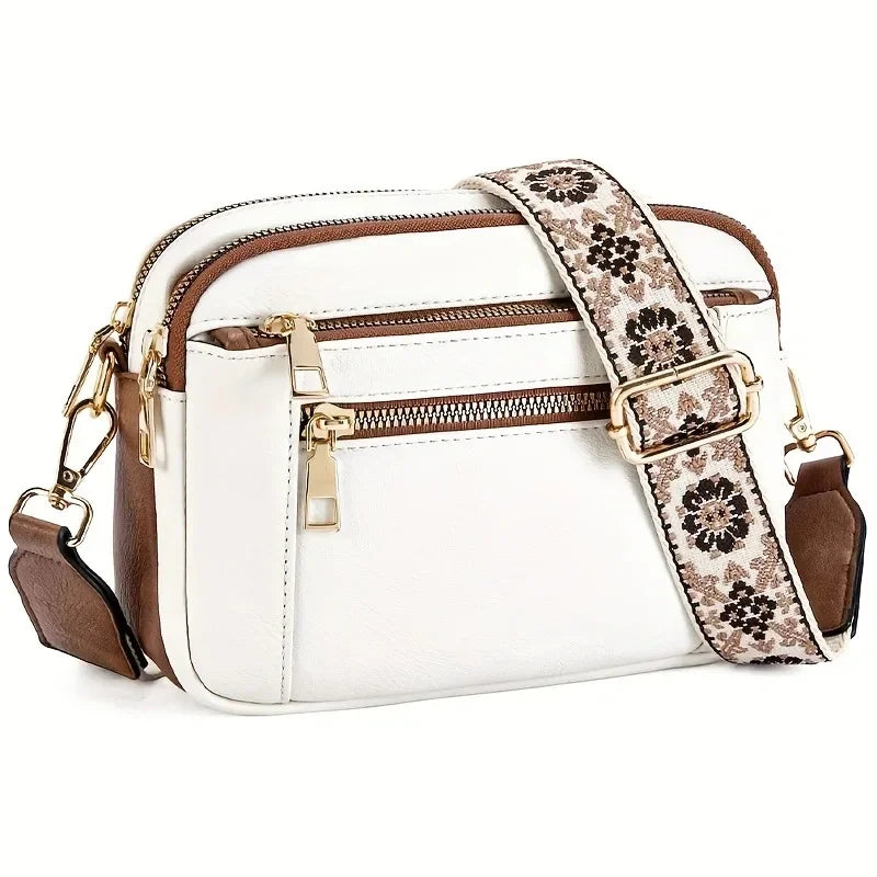 Multi pocket crossbody bag