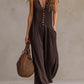 Wide leg casual women jumpsuit