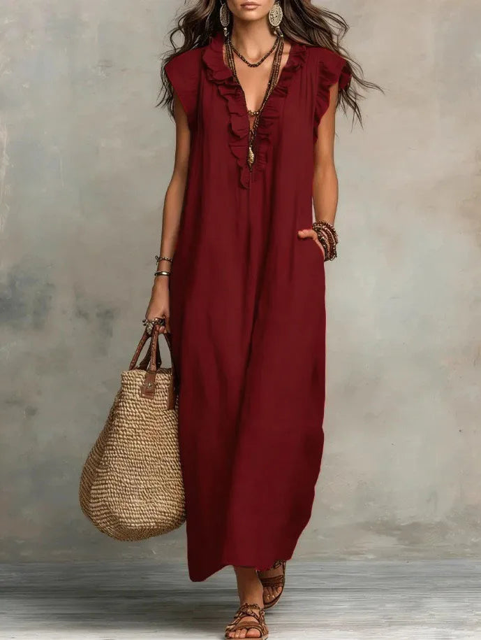 Flowy Casual Maxi Dress
