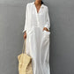 Oversized Shirt Maxi Dress
