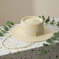 White chain accent hat