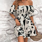 Off Shoulder A-Line Summer Dress