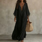 Deep V lace dress