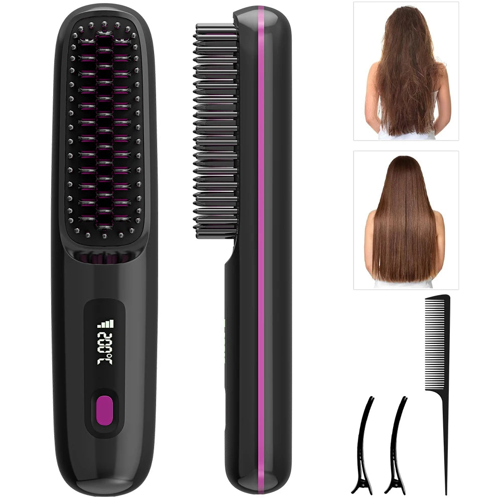 Electric Heated Hair Brush
