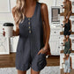 Sleeveless Pocket Romper