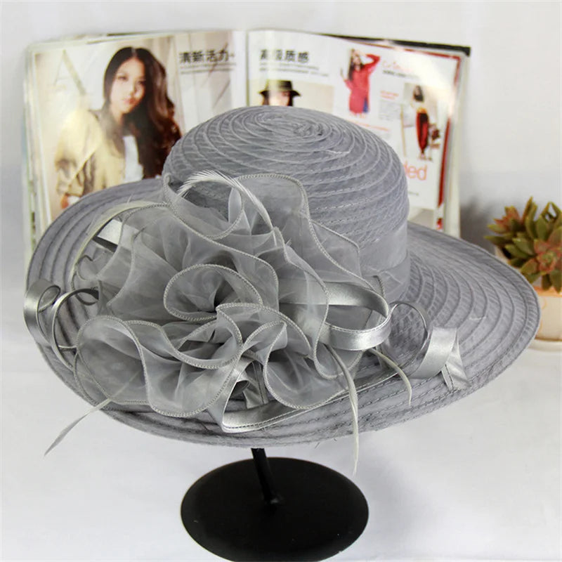 Party Floral Dress Hat