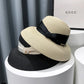 Elegant Ribbon Bow Beach Hat