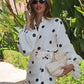 Long Sleeve Wrap Dress