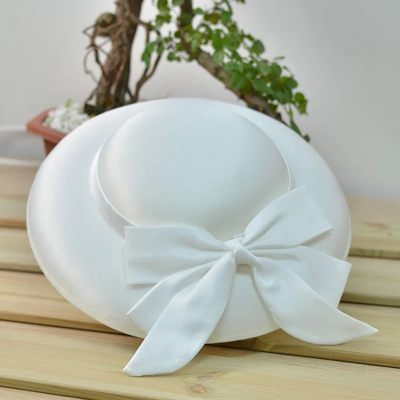 Elegant Bow Sun Hat