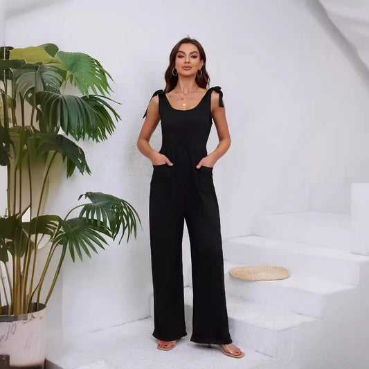 Women's wide leg jumpsuit