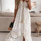 Tassel tie boho maxi dress