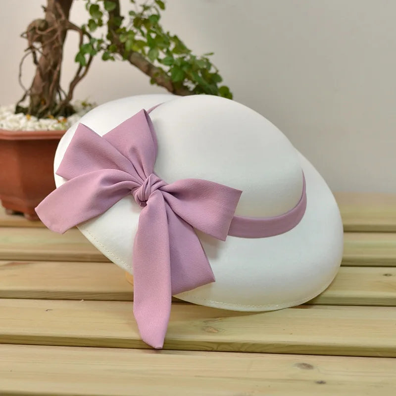 Wide Brim Bow Sun Hat