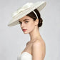 Satin Bow Church Hat