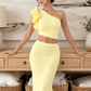 Long skirt matching set