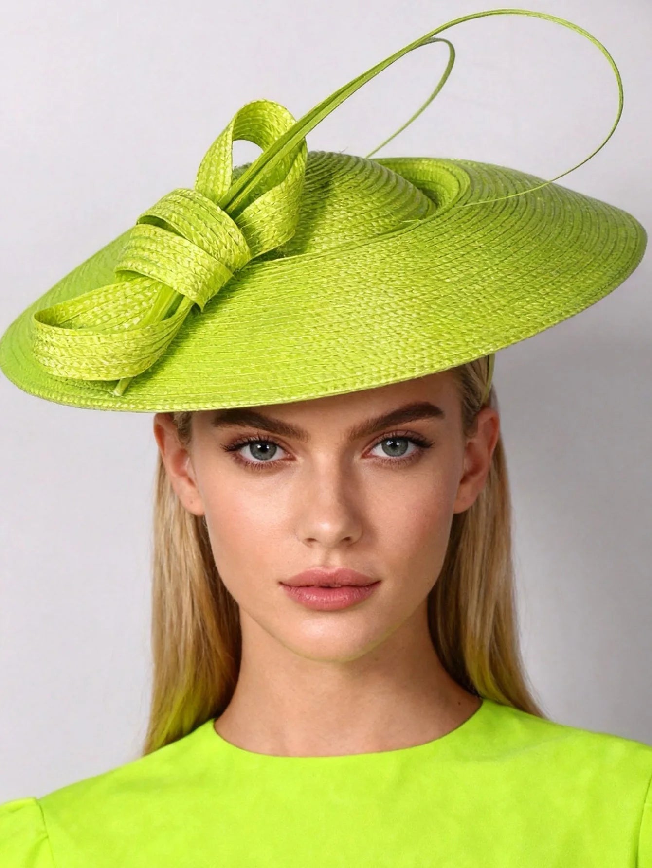 Tea party bow loop hat