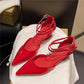 Open side wedge flats