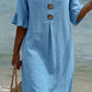Light blue casual dress