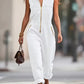 white utility jumpsuit women