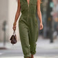 sleeveless utility jumpsuit