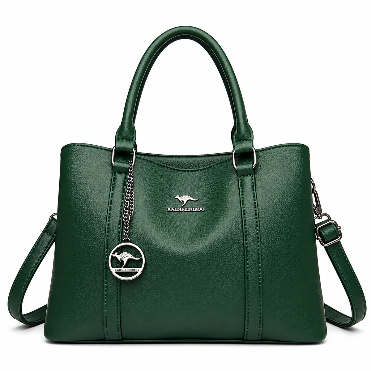 Detachable strap tote handbag