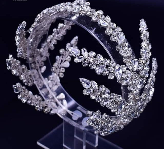  Crystal Bridal Headpiece