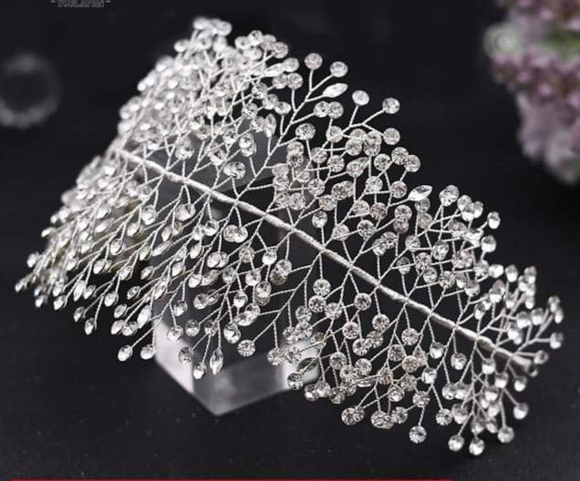  Crystal Bridal Headpiece