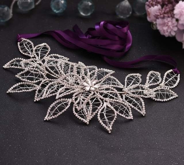  Rhinestone Wedding Bellt