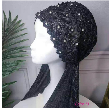 Black headscarf