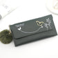 CLUTCH PURSE: TASSEL COIN PURSE SIMPLE ZIPPER CLUTCH