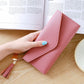 CLUTCH PURSE: TASSEL COIN PURSE SIMPLE ZIPPER CLUTCH