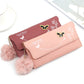 CLUTCH PURSE: TASSEL COIN PURSE SIMPLE ZIPPER CLUTCH