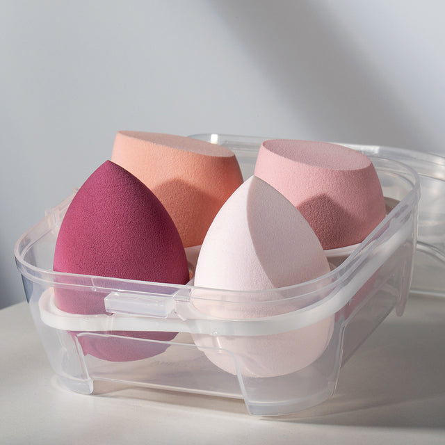 Make Up Sponge: Water Drop Puff Foundation Colorful Sponge Egg