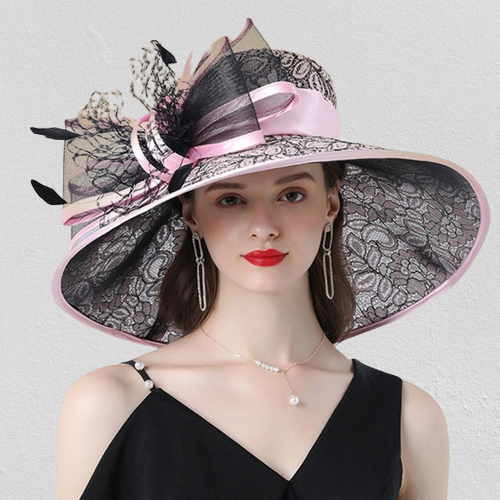  Pink Derby Hat