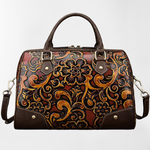 Luxury Handbag Genuine Leather Retro Hand Bag
