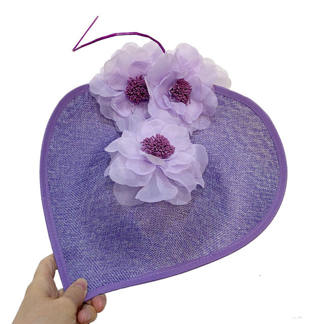 Purple Hats: Wedding Accessories