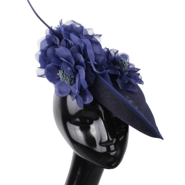 Purple Hats: Wedding Accessories