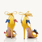 Ankle Strap Sandals Butterfly  High Heel Prom Pump