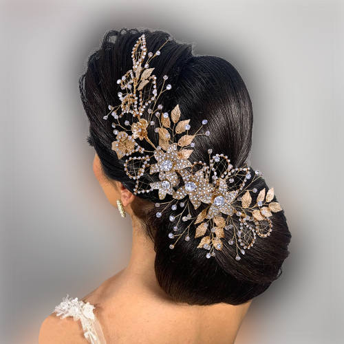  Bridal Crystal Headpiece