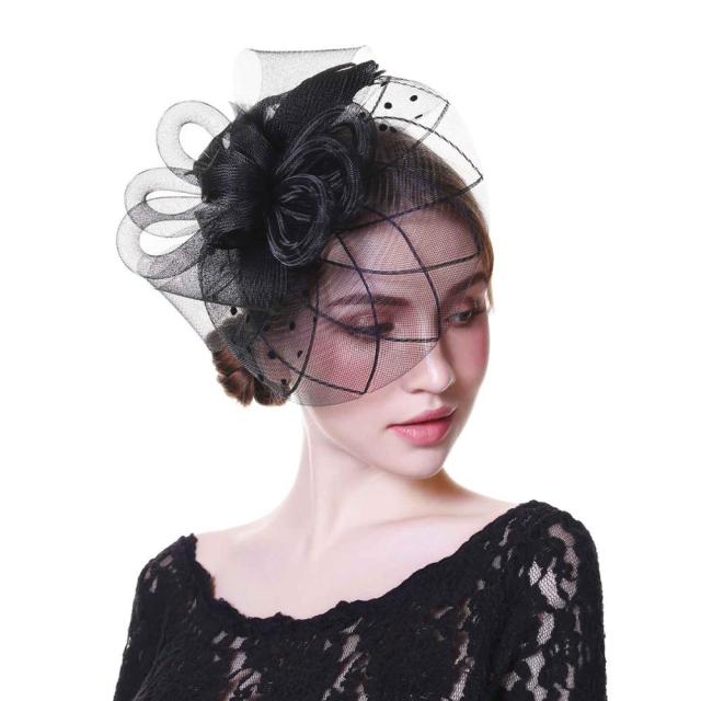 White Fascinator Hat