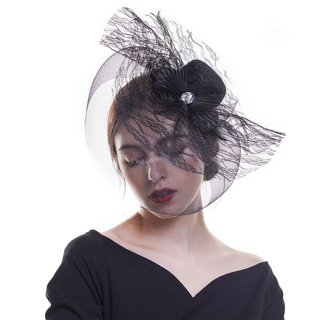 White Fascinator Hat