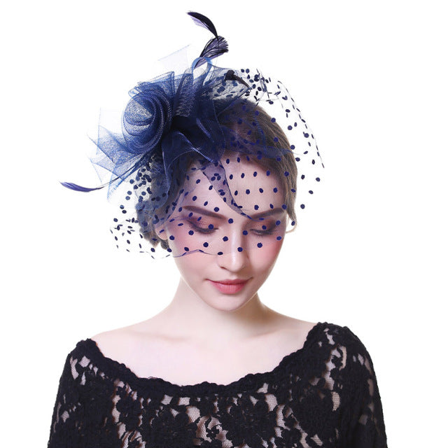 White Fascinator Hat