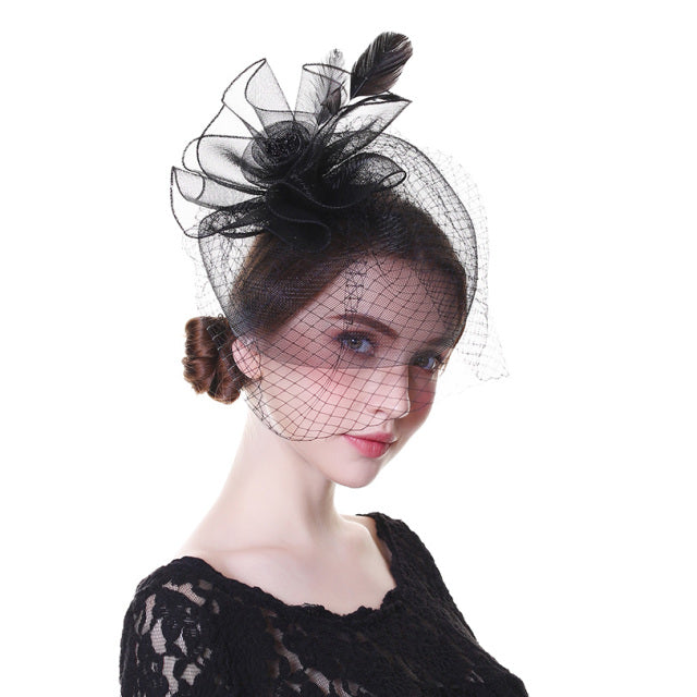 White Fascinator Hat