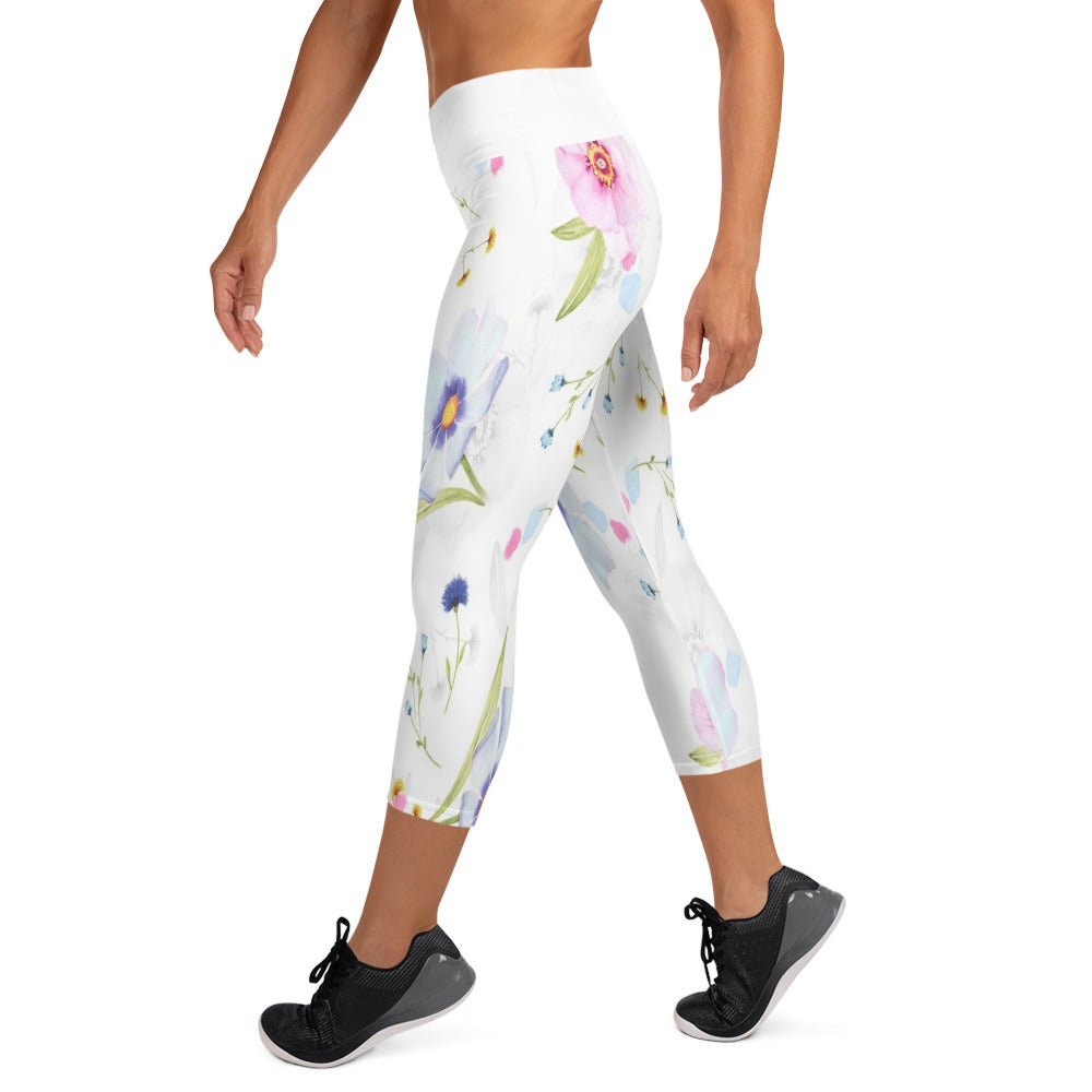 Capri workout clearance pants with drawstring