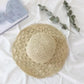 Handmade Crochet Ladies Straw Hat