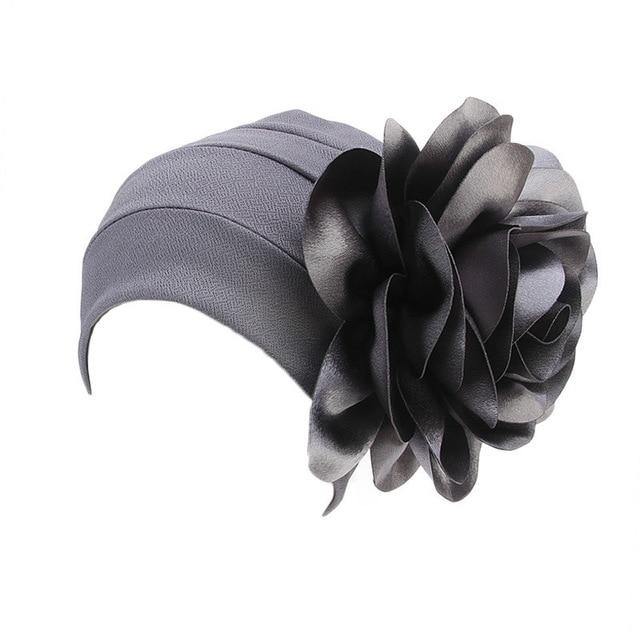 greatexpectation Bonnet  Big Flower Turban Hat freeshipping - greatexpectation